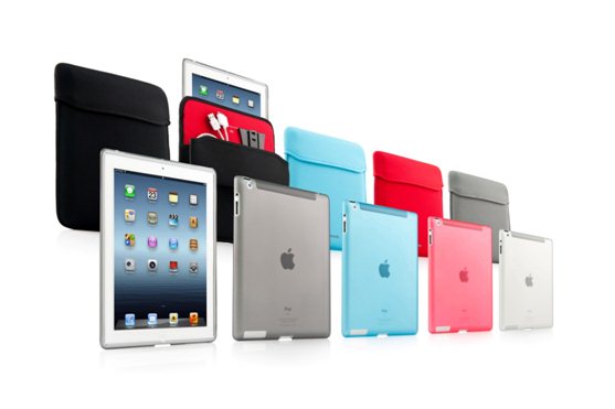 CAPDASE Soft Jacket Value Set Xpose+SlipinBoard Set for The New iPad