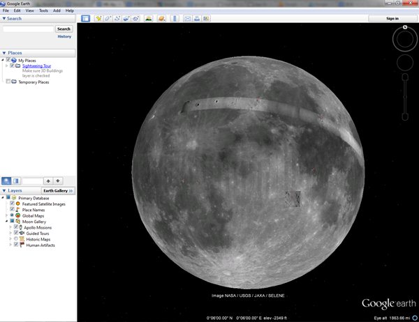 中秋不再「遙距」賞月 Google Moon 帶你瞬間看月球