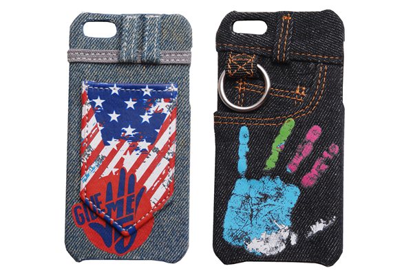 LS-NY iPhone 5 Jeans cases 玩款街頭風  Denim迷必買物