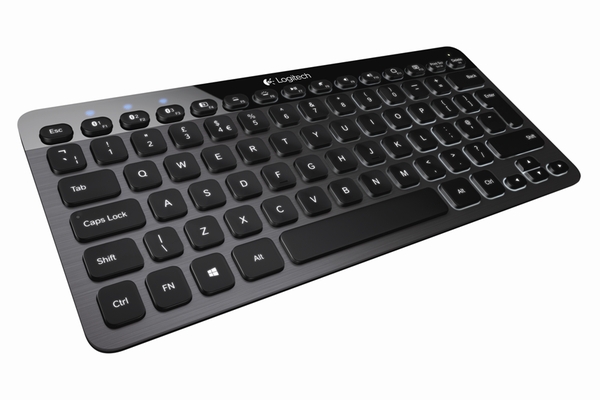 Logitech藍牙炫光鍵盤K810全面提升跨平台多工作業