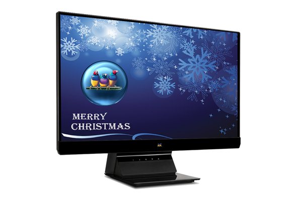 ViewSonic 最新VX2370Smh-LED 23”超薄無邊框IPS顯示屏特價發售