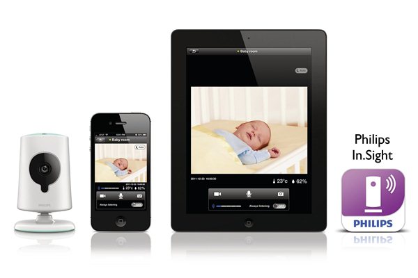 Philips In.Sight B120 Wireless HD Baby Monitor