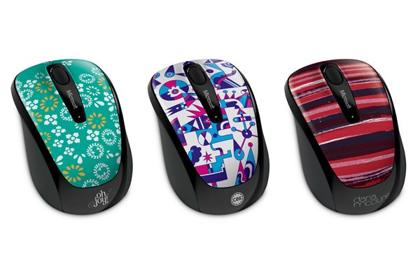 藝術家系列滑鼠 科技 x 原創 植入 – Microsoft Wireless Mobile Mouse 3500 Artist Edition