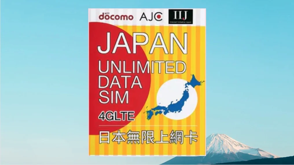 【優惠】日本上網月卡 Docomo 純日系無限上網 SIM，香港售價 0